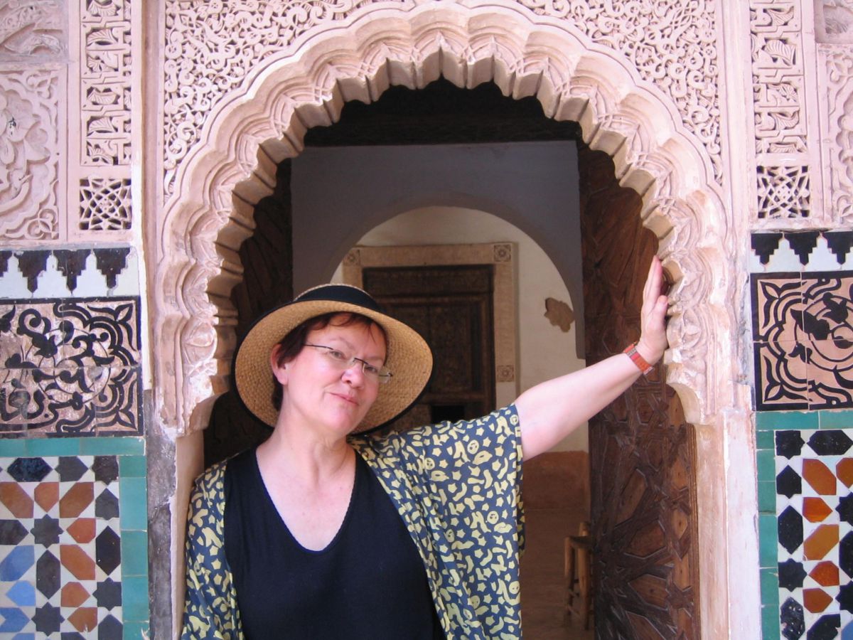 Jindra Strnad, die Autorin des Hamam-Artikels