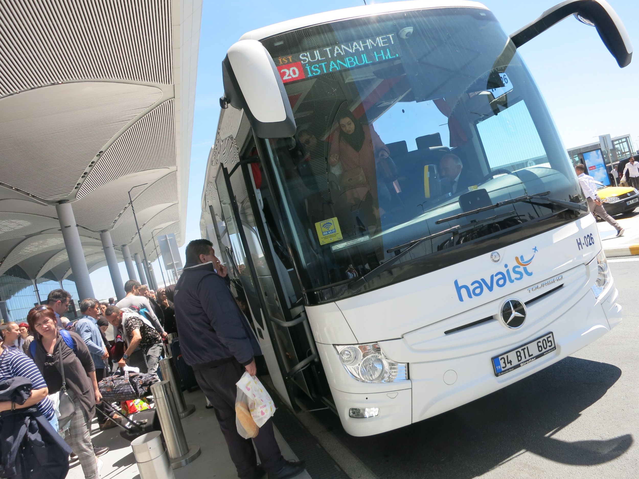 Der neue Shuttle-Bus ab Istanbul Airport